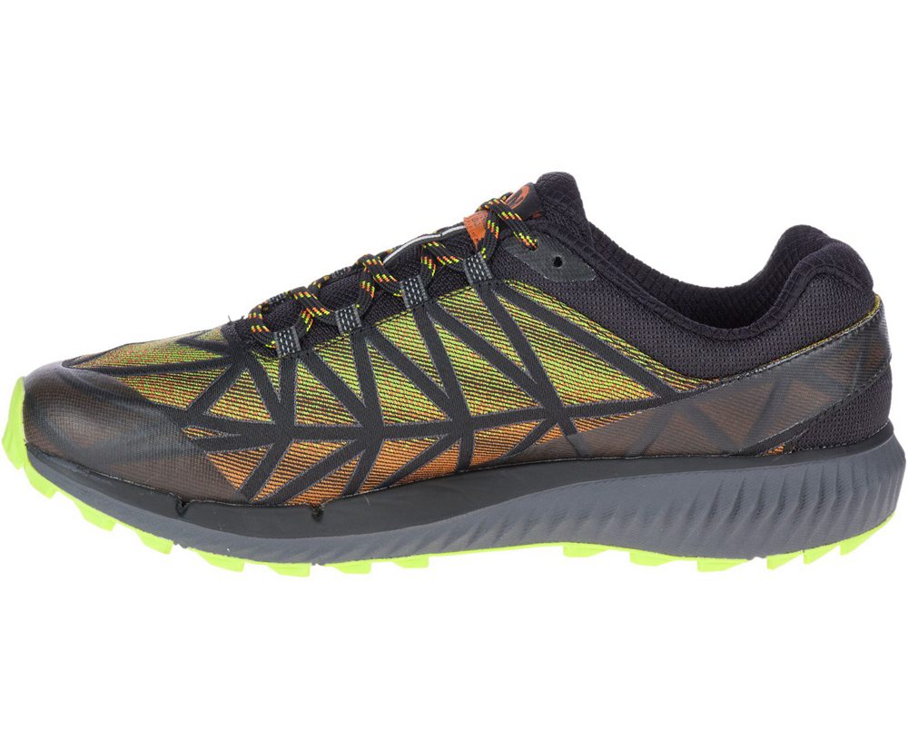 Merrell Sneakers Black/Green - Agility Synthesis 2 - Mens 87AQUDZOB